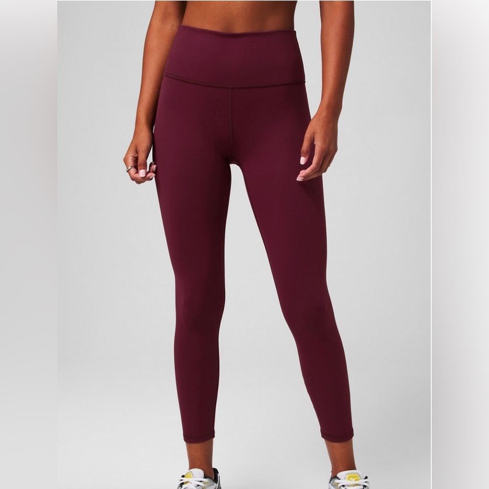 Fabletics Women's Deep Purple Leggings Size S